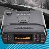 This radar detector is bulkier than the s3 and has awful styling with bright orange lettering splattered across it. 1