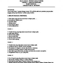 Contoh soal public area pilihan ganda beserta jawabannya. Contoh Soal Essay Usbn Bahasa Indonesia Kelas 9