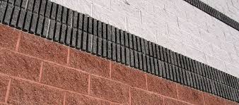 How to paint a cinderblock wall. Split Rib Westbrook Concrete Block