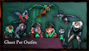 Sea dog, rogue sea dog, ruffian sea dog plunder: Ghost Pet Outfits The Sea Of Thieves Wiki