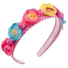 Young raya & kumandra flower doll. Disney Princess Floral Headband Disney Store Floral Headbands Ear Headbands Girls Hair Accessories