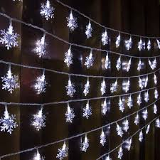 3.3 out of 5 stars. Amazon Com Awq 100 Led 49 Ft Christmas Lights Snowflake String Lights Plug In Fairy Lights 8 Modes Waterproof Extendable For Indoor Outdoor Wedding Birthday Christmas Tree Garden Decor White Home Improvement