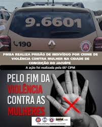 PMBA realiza prisão de individuo por violência contra mulher em Conceição do Jacuípe