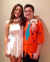 Pin By Renee Eaton On Halloween Wilma Flintstone Costume Couple Halloween Costumes Cute Couple Halloween Costumes