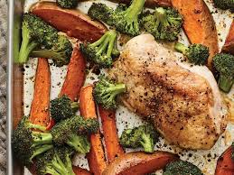 Broccoli and sweet potatoes are hands down my favorite thing to make when meal prepping for the week because they're so easy to throw together and can be seasoned in so many different ways! 17 Non Boring Ways To Eat Chicken And Sweet Potatoes Self