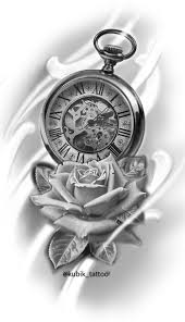 A creatively designed tattoo that is sure to have everyone talking. 100 Reloj Ideas In 2021 Clock Tattoo Watch Tattoos Clock Tattoo Design