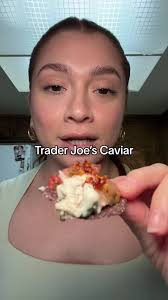 #traderjoes #traderjoesrecipes #traderjoescaviar #chickensalad #picodegallo  #healthy #healthymeal #traderjoesfoodreviews #fyp #groceryshopping  #viraltiktok #foryou #snacking #caviar