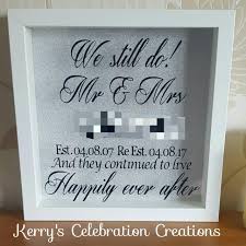 Personalised Wedding Vow Renewal Gift Renewal Of Vows Gift Etsy Personalized Wedding Wedding Vows Renewal Wedding Renewal Vows