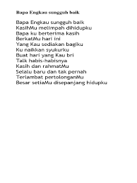 Bapa engkau sungguh baik nikita 2001. Bapa Engkau Sungguh Baik