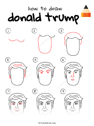 The 45th president should be an easy target for political cartoonists, but they've struggled to come up with an image that sticks. How To Draw Cartoon Donald Trump