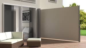 Or a exterior screens and enclosures. Tectake Garden Side Awning Sunshade Retractable Aluminium Youtube