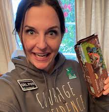 My actual face when I realize it's Girl Scout cookies season! Big thank you  to the Girl Scouts of Greater Iowa for sending us the cutest patches,  sweatshirts, and SO MANY COOKIES!