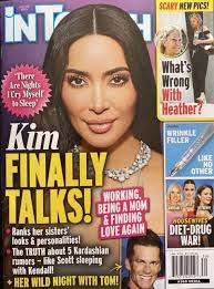 IN TOUCH MAGAZINE July 24, 2023 Kim Kardashian Finally Talks £6.24