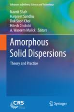 Amorphous Solid Dispersions Theory And Practice Navnit Shah Springer