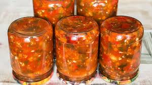 салат на зиму из баклажанов сладких перцев и помидоров и моркови Salat Ankl Bens Salat Iz Pomidorov Baklazhanov I Sladkogo Perca Ir S Izobrazheniyami Salat Iz Pomidorov Salaty Salat S Baklazhanami