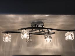 Check out our chrome vanity light selection for the very best in unique or custom, handmade pieces from our lighting shops. Modern Chrome And Glass Vanity Light Fixture 32 L X 12 W