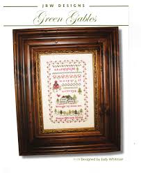 This free valentine cross stitch pattern and matching floss thread holders are a handy cute addition to your stash. Jbw Designs Green Gables Cross Stitch Pattern 123stitch