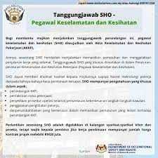 Apa peranan pegawai keselamatan dan kesihatan? pegawai ini berperanan untuk memastikan pematuhan akta dan menggalakkan persekitaran kerja yang selamat dan sihat di tempat kerja.apa hukuman yang boleh dikenakan ke atas majikan sekiranya gagal memastikan keselamatan. Tanggungjawab Pegawai Skill Solutions Sdn Bhd Facebook