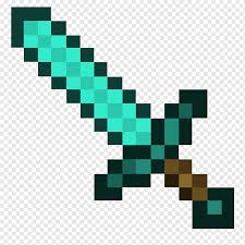 Download it free and share it with more people. Green Mincraft Sword Minecraft Diamond Sword Enderman Toy Mines Angle Mines Weapon Png Pngwing