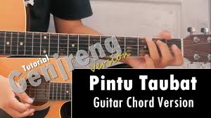 Mungkin usiaku tak cukup lagi. Kunci Gitar Pintu Taubat Zivilia Versi No Vocal Akustik By Syahru Guitar Chord Version Youtube