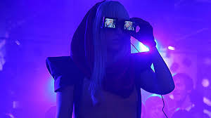 Gaga looks kinda gross and manly in her new style. Diy Lady Gaga Video Glasses