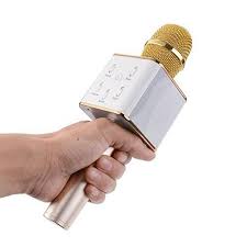 q7 portable multifunction wireless microphone karaoke ktv player handheld condenser with bluetooth speaker for iphone ipa microphone phone microphone bluetooth