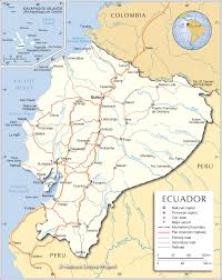Several places in the country have been declared unesco world heritage sites, including the galapagos islands and the cities of quito and cuenca, which lie in the andes that run from north to south through the country. Political Map Of Ecuador Nations Online Project