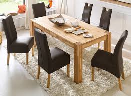 Esstisch massivholz akazie nussbaumfarben 140 x 80 cm. Esstisch Peter In Wildeiche Massiv 140 Cm