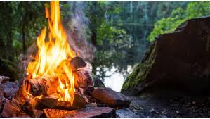 If you've done it correctly the sun rays should ignite your burning material. Top 10 Tips For Campfire Safety