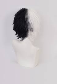 Evan whisperlite® wig by paula young®. Bowinr Danganronpa Monokuma Cosplay Wig Short Black And White Synthetic Hair Wig For Cosplay Party Toys Games Dressing Up Costumes Guardebem Com