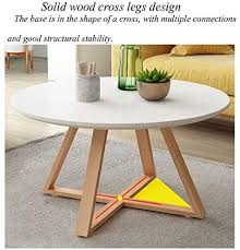 Vidaxl solid reclaimed wood side table height adjustable coffee end table. Dining Tables Tea Table Round Mini Coffee Table Living Room Simple Table Balcony Bay Window Table Kitchen Dining Table Adjustable Height Coffee Table Color White Size 70 45cm Buy