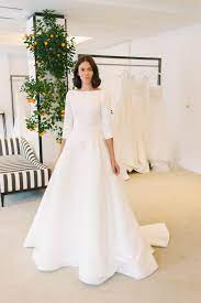 Carolina Herrera Spring 2020 Collection Preview Little White Dress Bridal Shop Denver Colorado S Best Designer Wedding Dresses And Accessories Wedding Dress Long Sleeve Bridal Dresses Wedding Dresses