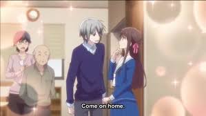 Fruits Basket Yuki And Tohru Fruits Basket Fruits Basket Anime Fruits Basket Funny