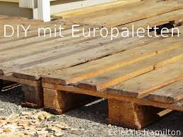 Diy Terrasse Aus Euro Paletten In 2020 Pallet Diy Pallet Building Diy Furniture Couch