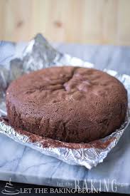 Insert in the centre of the cake, if it comes out clean the cake is this means that you heat your oven to the right temperature before pouring your batter into the tin. Perfect Chocolate Sponge Cake Let The Baking Begin