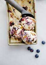 Blueberry Mascarpone Ice Cream Wood Spoon Recipe Homemade Ice Cream Homemade Ice Mascarpone Ice Cream
