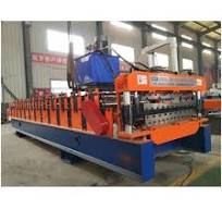 Prefabricated Steel Building Double Layer Steel Roof Sheet Roll Forming  Machine