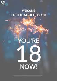 This is not a birthday like any other, your 18th birthday may be the biggest one of them all. 18 Years Old Birthday Card Template Happy 18th Birthday Quotes Old Birthday Cards 18th Birthday Cards