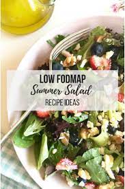 Low Fodmap Summer Salad Recipe Ideas Low Fodmap Recipes Dinner Fodmap Recipes Dinner Fodmap Recipes Lunch