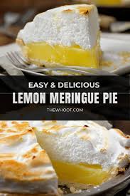 Best Ever Lemon Meringue Pie Recipe The Whoot In 2020 Lemon Meringue Pie Meringue Pie Recipes Meringue Pie