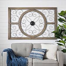 The metal tricolor flower plaque is the perfect way to have floral blossoms in your home year round. Alyson Metal Scroll Wall Plaque Kirklands