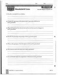Video recap of mendelian monohybrid cross by amoeba sisters amoeba from monohybrid cross worksheet answers , source: 27 Monohybrid Crosses Worksheet Answers Worksheet Resource Plans