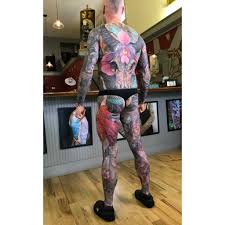 Full body tattoos do not necessarily mean that the whole body has been carved with images. Body Suit Tattoo Wikipedia