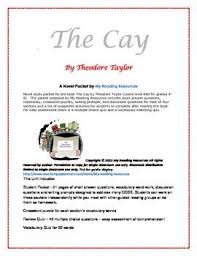 The Cay By Theodore Taylor Reading Resources Novel Studies This Or That Questions