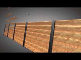 Bau Sichtschutzzaun Aus Rhombusleisten Sib Larche Youtube Sichtschutzwande Carports Zaun