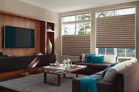 They are fairly expensive (at least the decent ones are). Living Room Top Down Bottom Up Shades Motorized Shades Hunter Douglas By Skyline Window Coverings Skyline Window Coverings