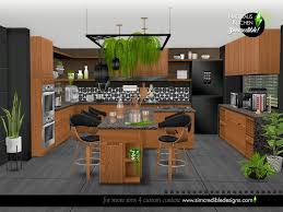 Juglans kitchen • sims 4 • download free and quality custom content for the sims 4 and the sims 3 | furniture sets and single objects. Simcredible S Naturalis Kitchen