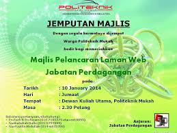 Lagi cepat anda sediakan maklumat lagi cepat kad anda siap! Contoh Surat Jemputan Sambutan Hari Raya Contoh Surat
