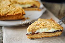 Crostata Di Biscotti Ripiena Nutella E Mascarpone Ricette Di Cucina Dolci Ricette