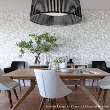 Mixed Stripe Wallpaper In Blue Slate In 2021 Dining Room Wallpaper Dinning Room Wallpaper Dining Room Walls